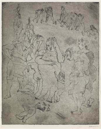 JULES PASCIN La cruche cassée.